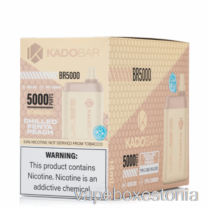 Vape Box Estonia [5-pack] Kado Baar Br5000 ühekordne